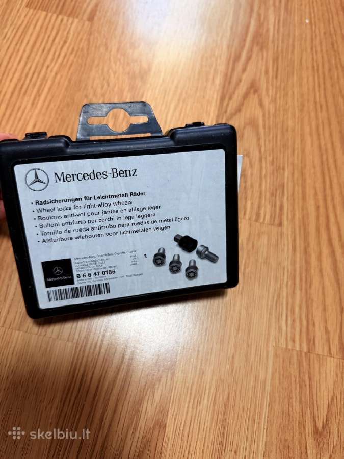 Orginalus M14x1.5x45 Mercedes Oem locking bolts