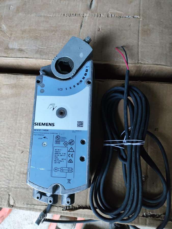 Belimo/trox/siemens sklendes pavaros, valdikliai - nuotraukos Nr. 7