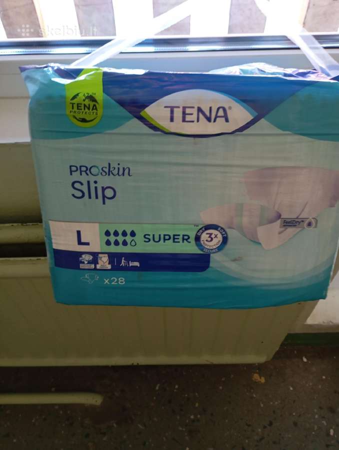 Sauskelnės Tena Proskin Slip Super