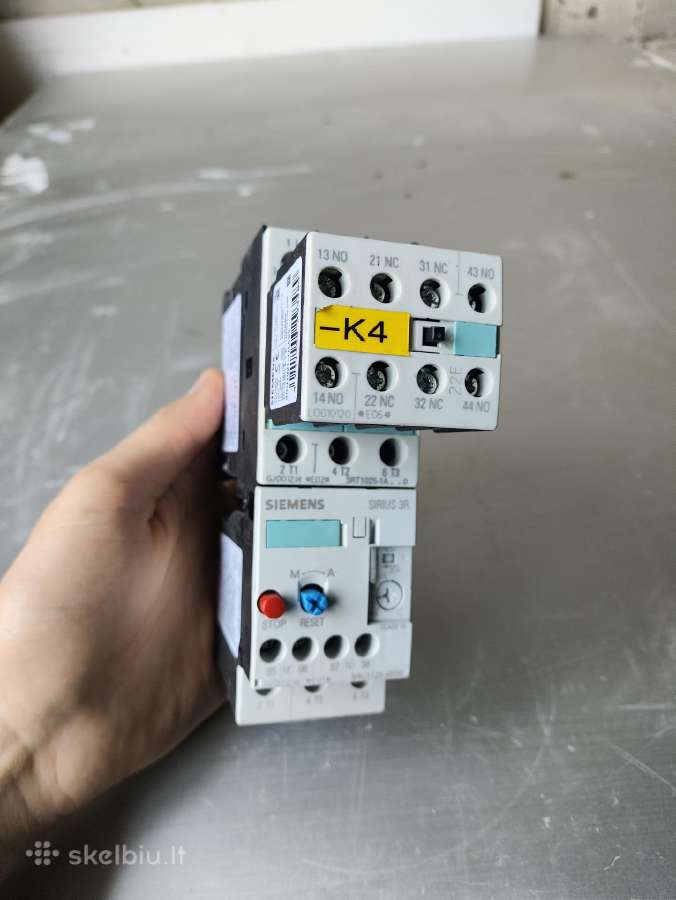 Siemens kontaktoriai, jungikliai, reles ir t.t. - nuotraukos Nr. 17