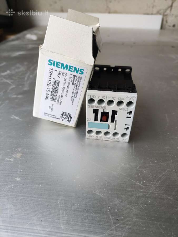 Siemens kontaktoriai, jungikliai, reles ir t.t. - nuotraukos Nr. 22