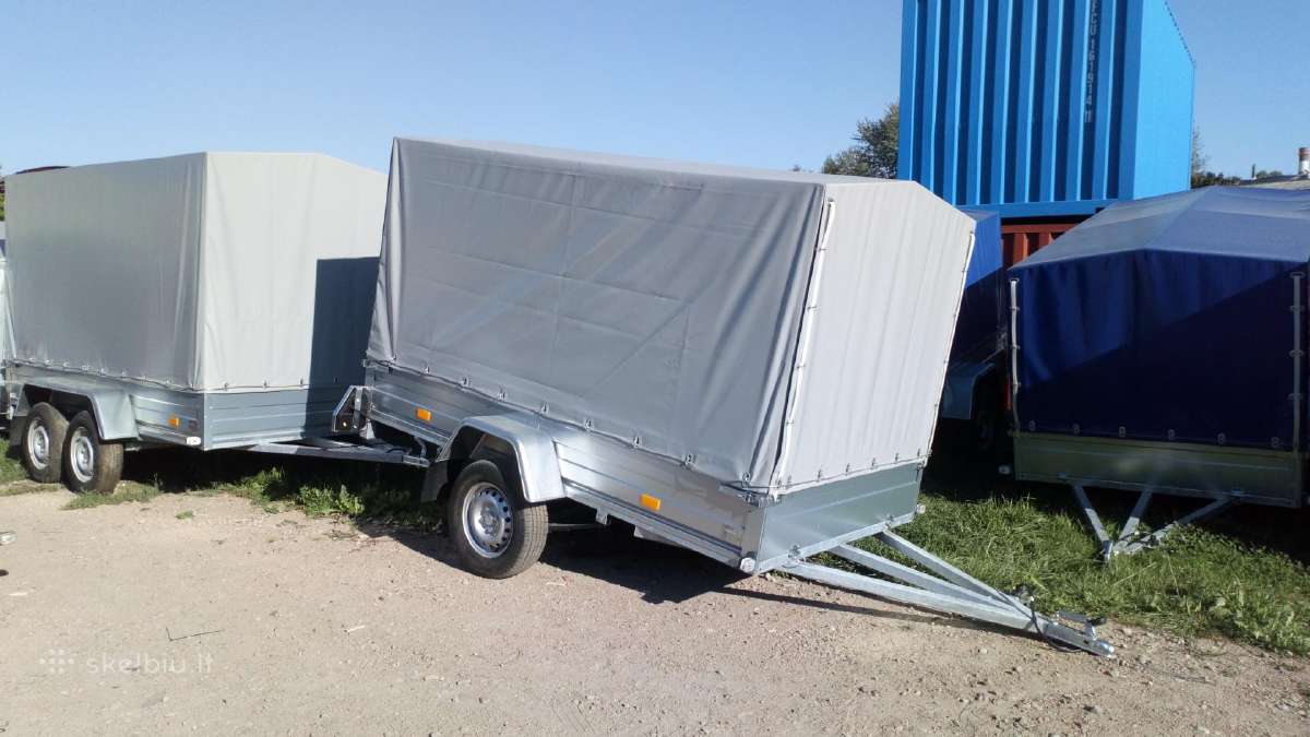 2,7 x 1,5 tentas 150cm Rydwan linginė priekaba