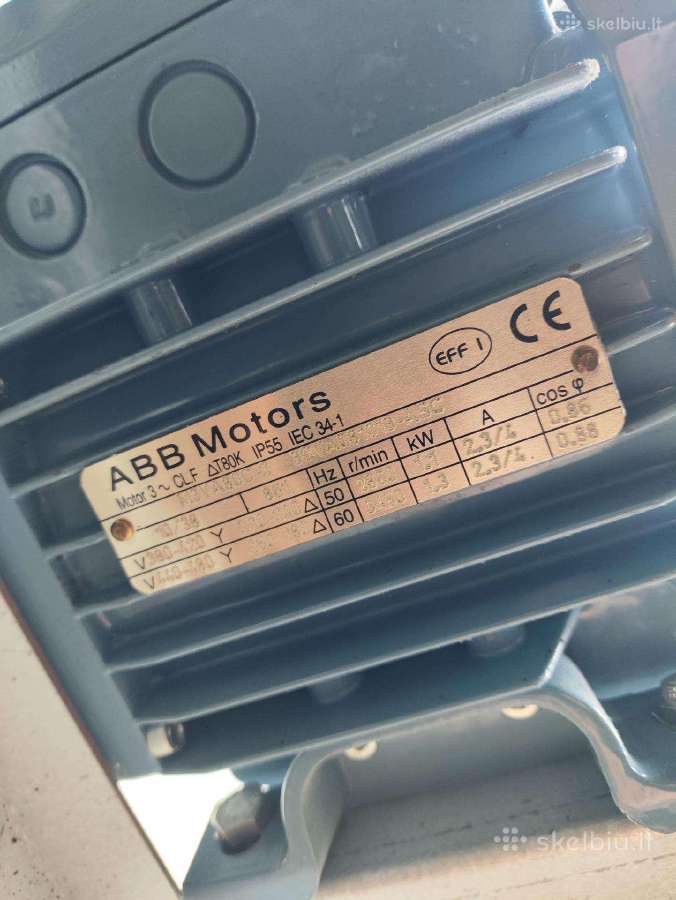 Elektros varikliai trifaziai - nuotraukos Nr. 15