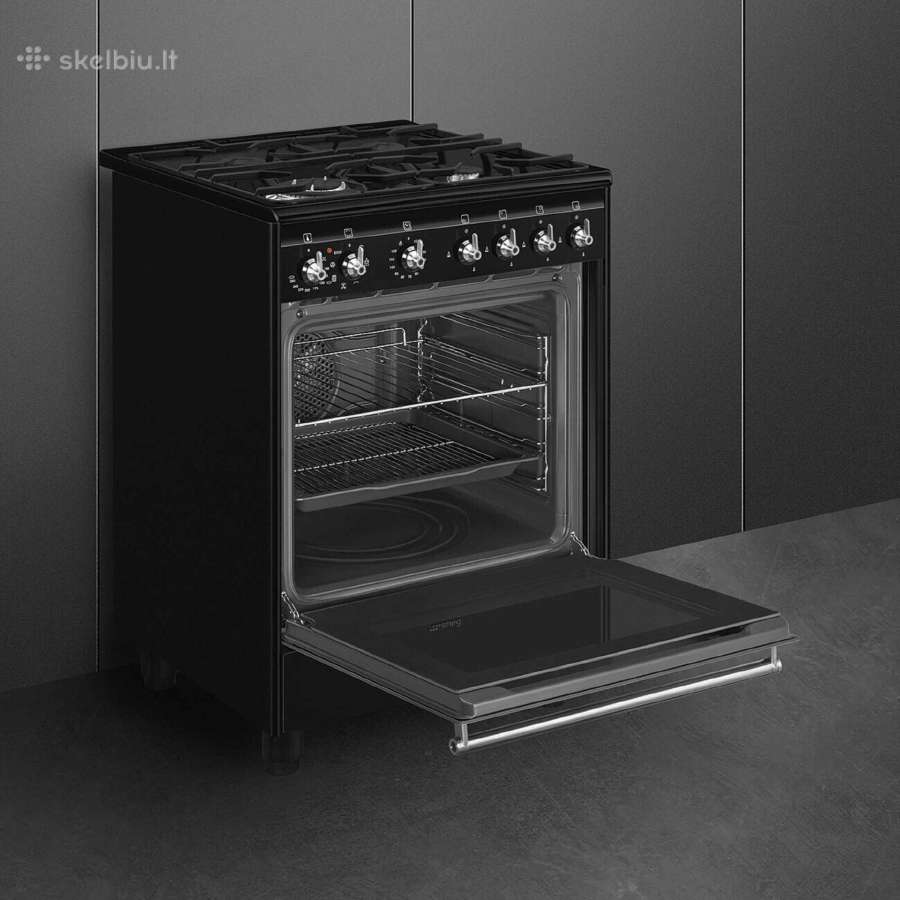 Viryklė Smeg Concert Classics Cx61gmbl juoda - nuotraukos Nr. 10