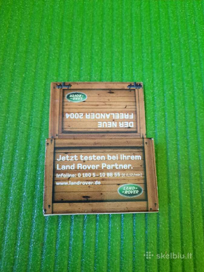 Kolekcinė Land Rover Freelander degtukų dėžutė - nuotraukos Nr. 2