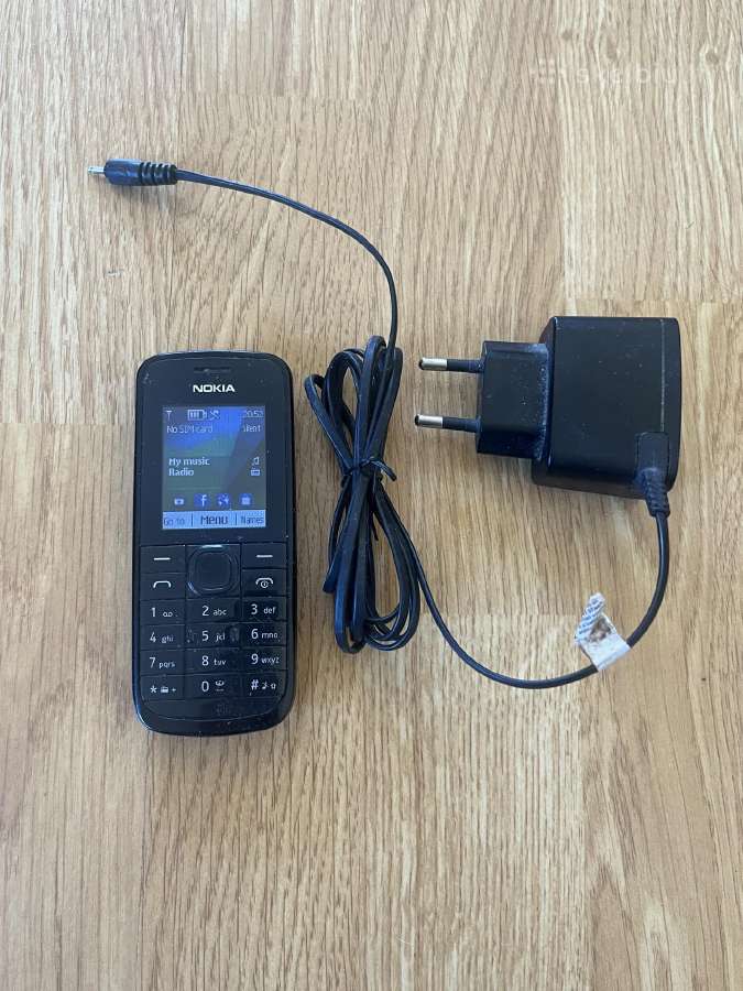 Nokia 113 su pakrovėju