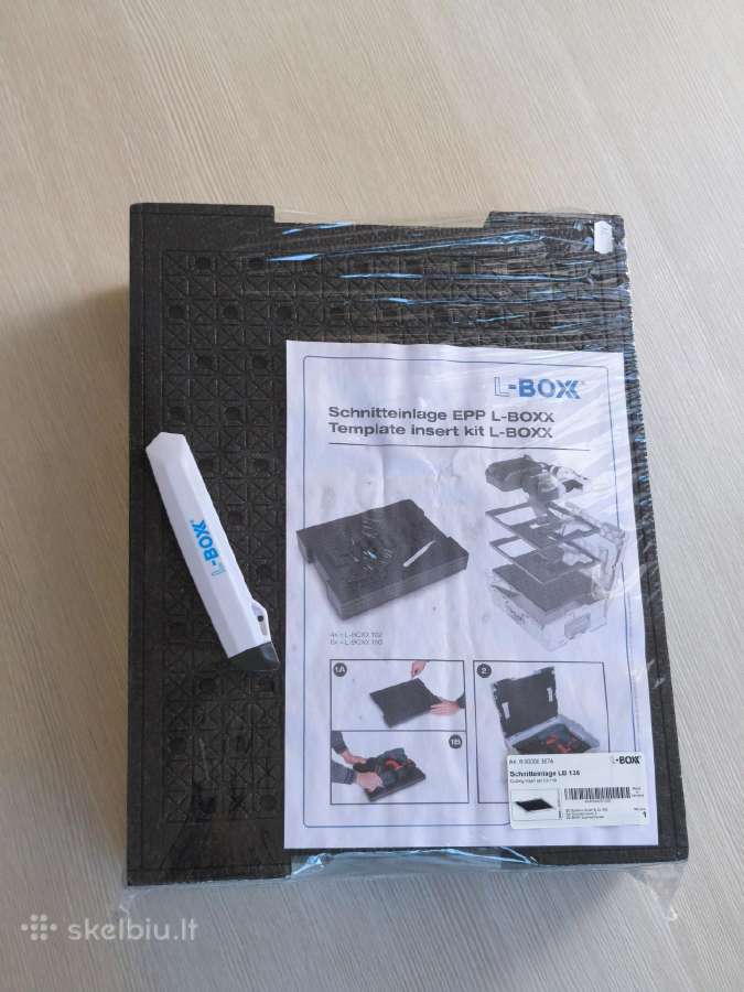 Putų įdėklas lagaminui / dėžei (Foam Insert) Bosch