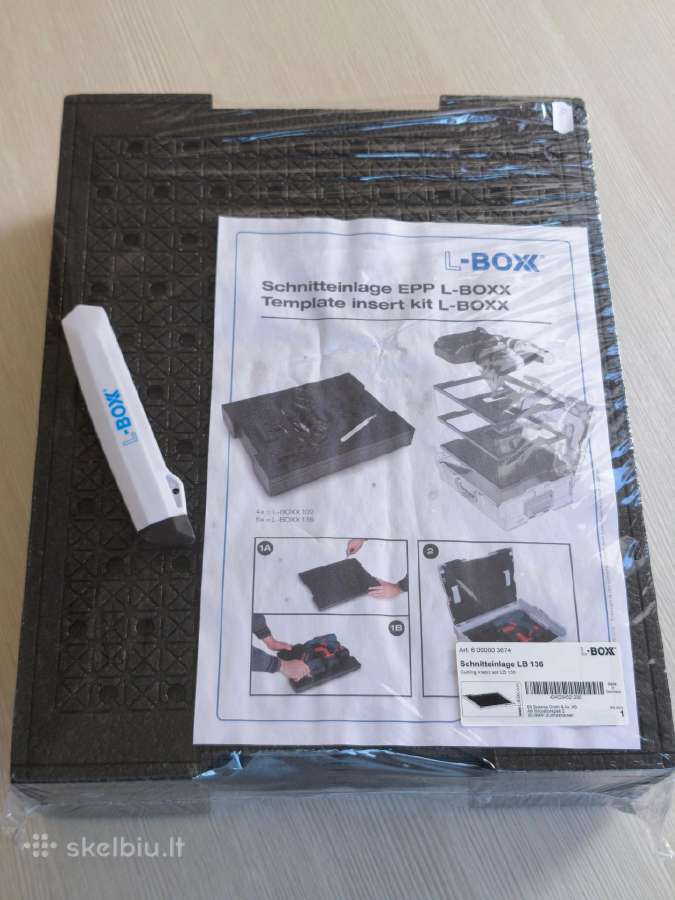 Putų įdėklas lagaminui / dėžei (Foam Insert) Bosch - nuotraukos Nr. 2