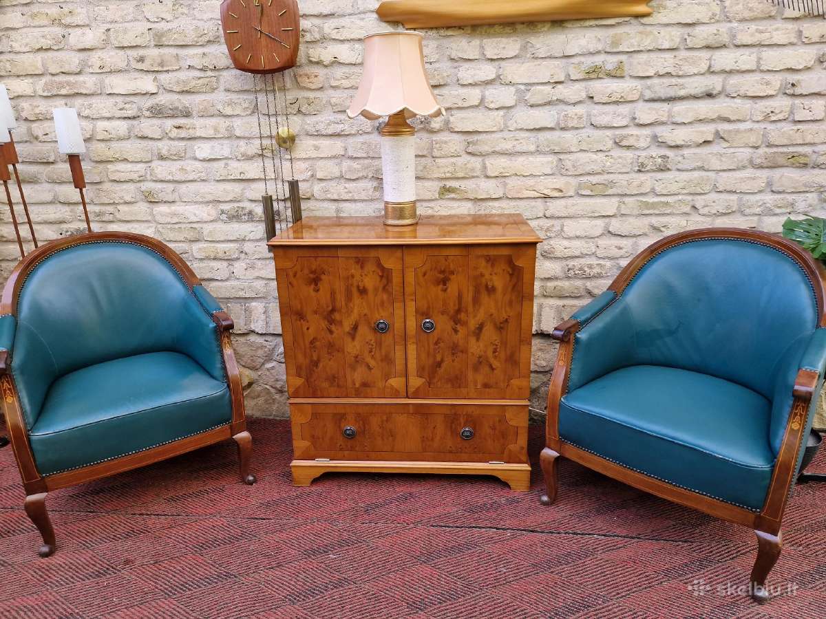 Vintažinė mid century riešutmedžio spintelė - nuotraukos Nr. 33