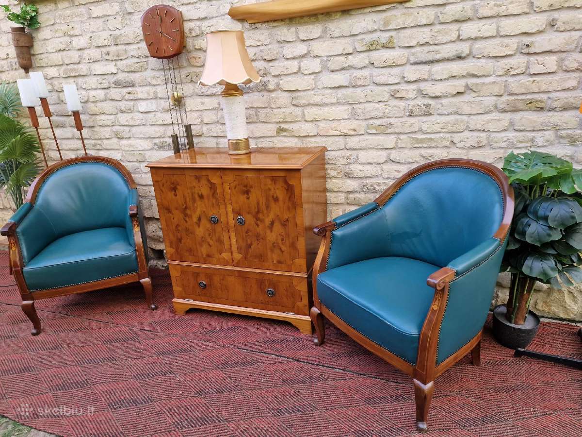 Vintažinė mid century riešutmedžio spintelė - nuotraukos Nr. 34