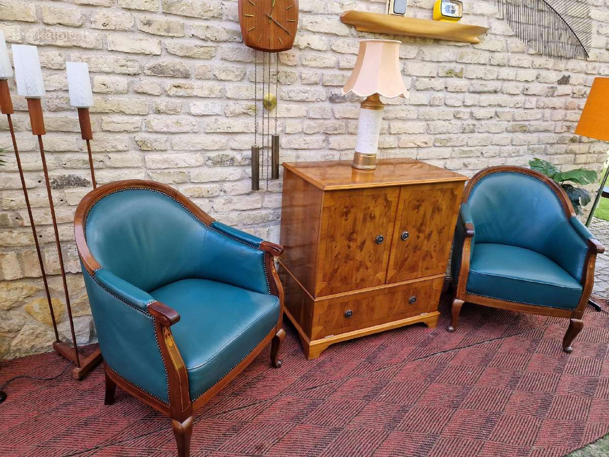 Vintažinė mid century riešutmedžio spintelė - nuotraukos Nr. 38