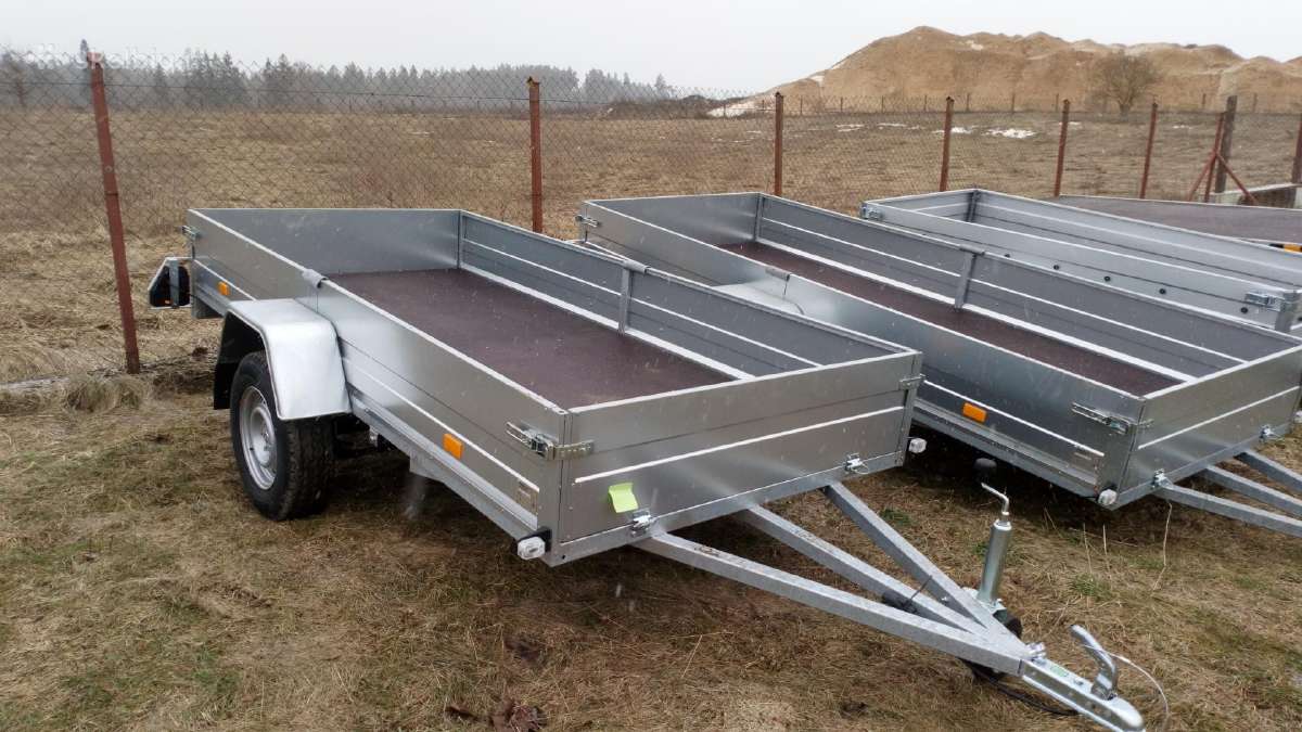 Parduodama itin stipri 3,3m priekaba su/be tento - nuotraukos Nr. 14