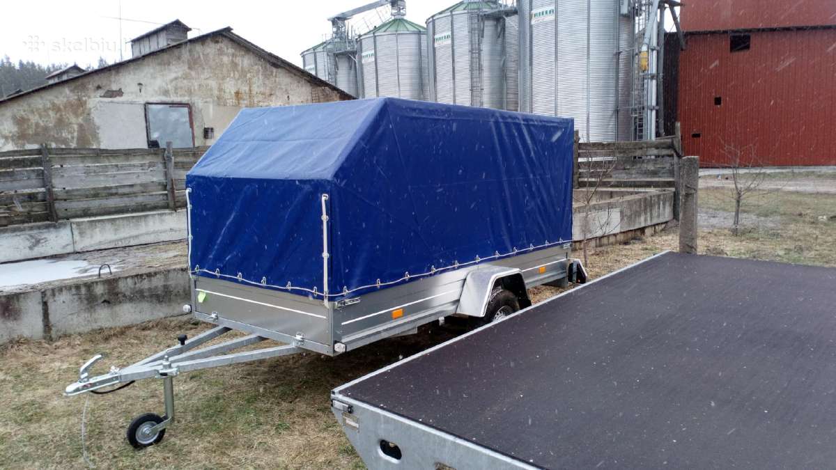 Parduodama itin stipri 3,3m priekaba su/be tento - nuotraukos Nr. 10