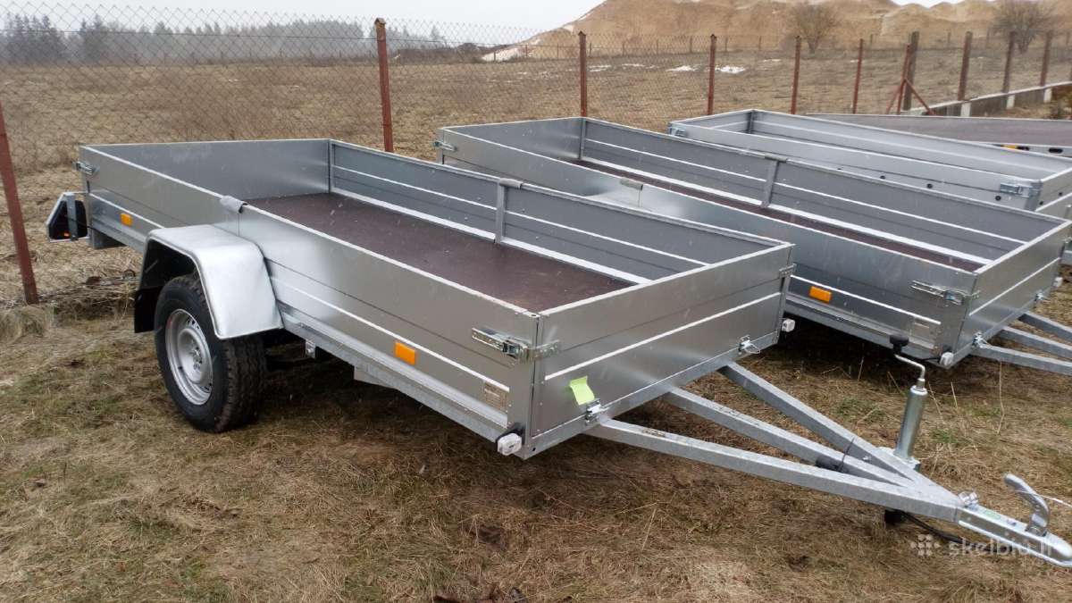 Parduodama itin stipri 3,3m priekaba su/be tento - nuotraukos Nr. 16
