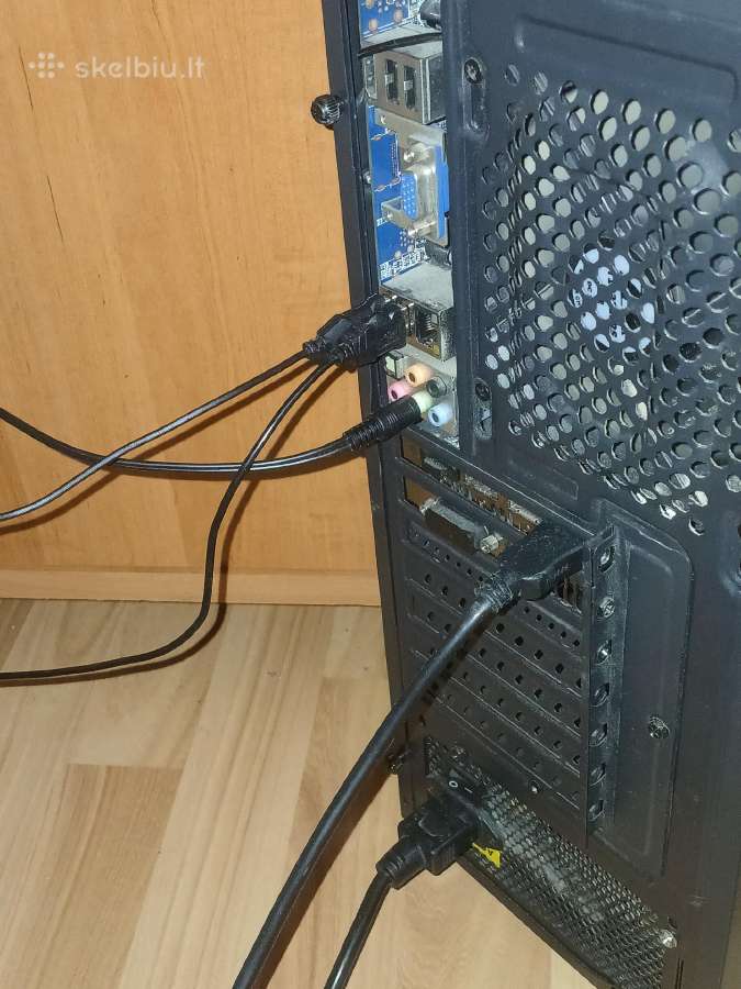 Žaidimų kompiuteris i7 + Rx 580 4gb