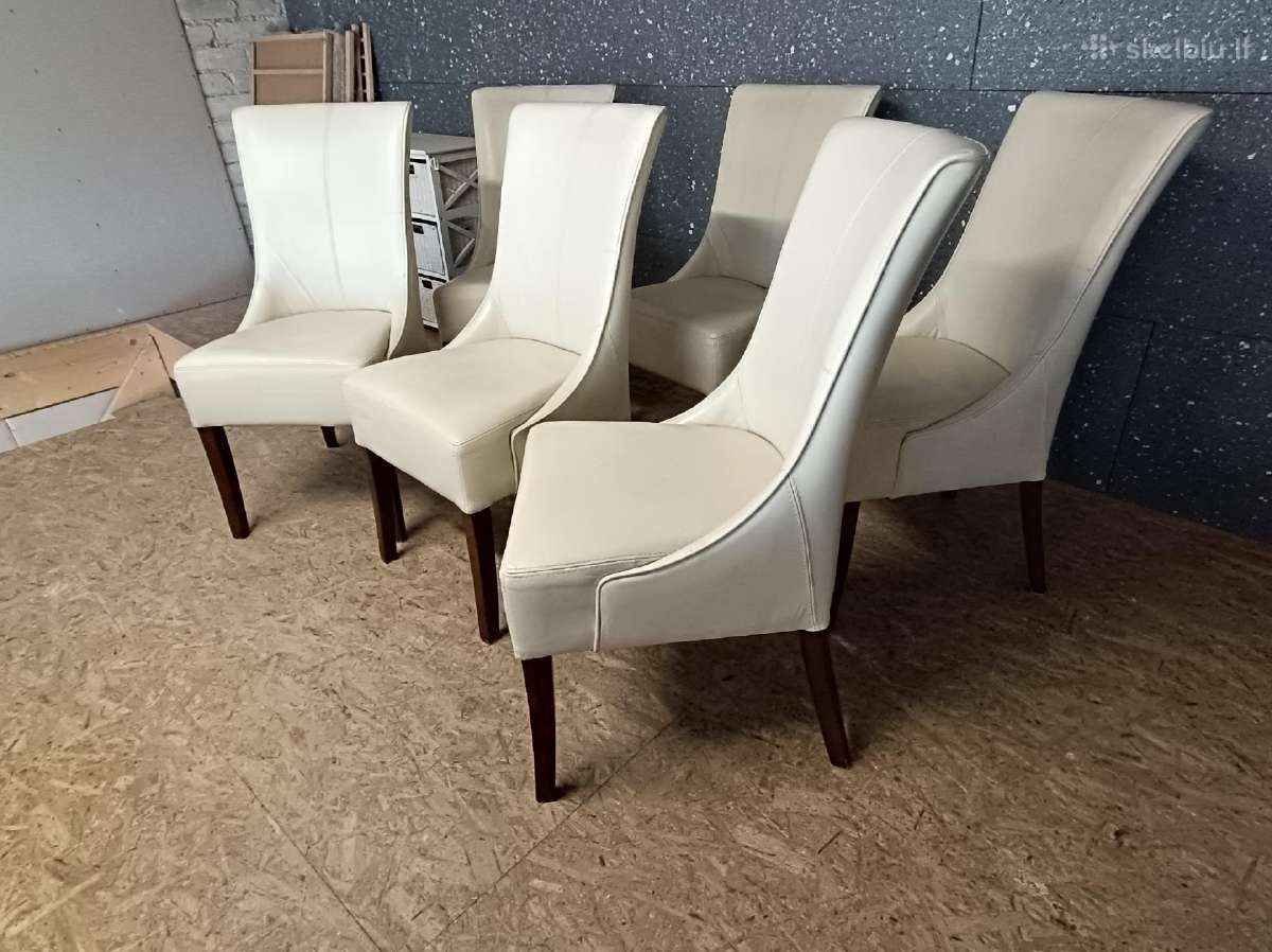 6 Odinės Living Space Kėdės