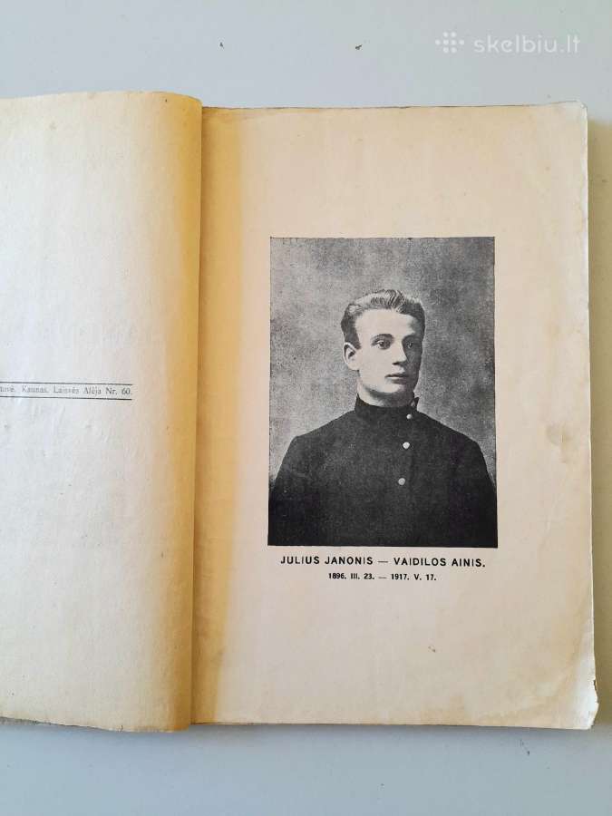 J Janonio raštai 1921m.