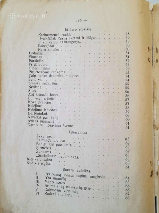 J Janonio raštai 1921m. - nuotraukos Nr. 6