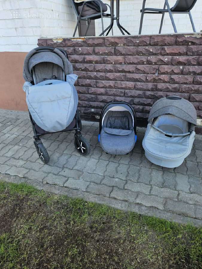 Vaikiškas vežimėlis 3in1