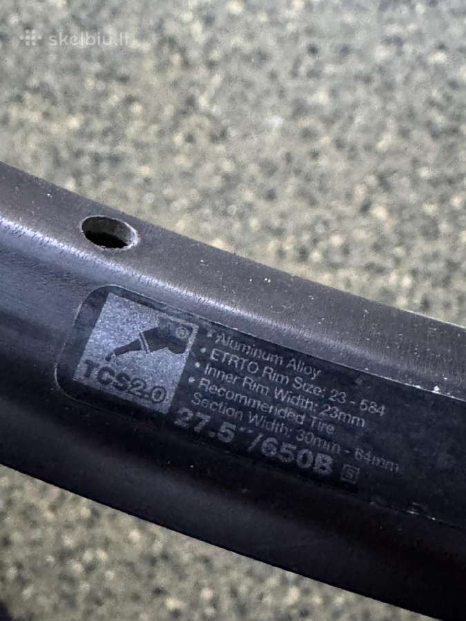 27.5" ratlakankiai Wtb St i23 Tcs (28h)