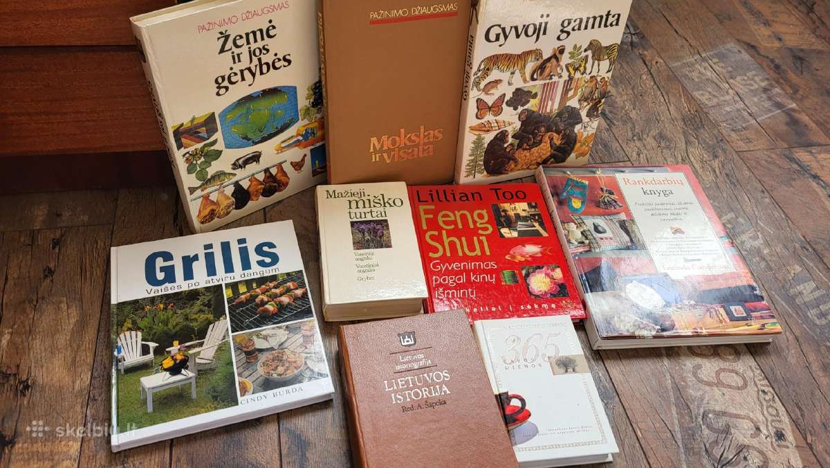 Parduodamos tvarkingos knygos.