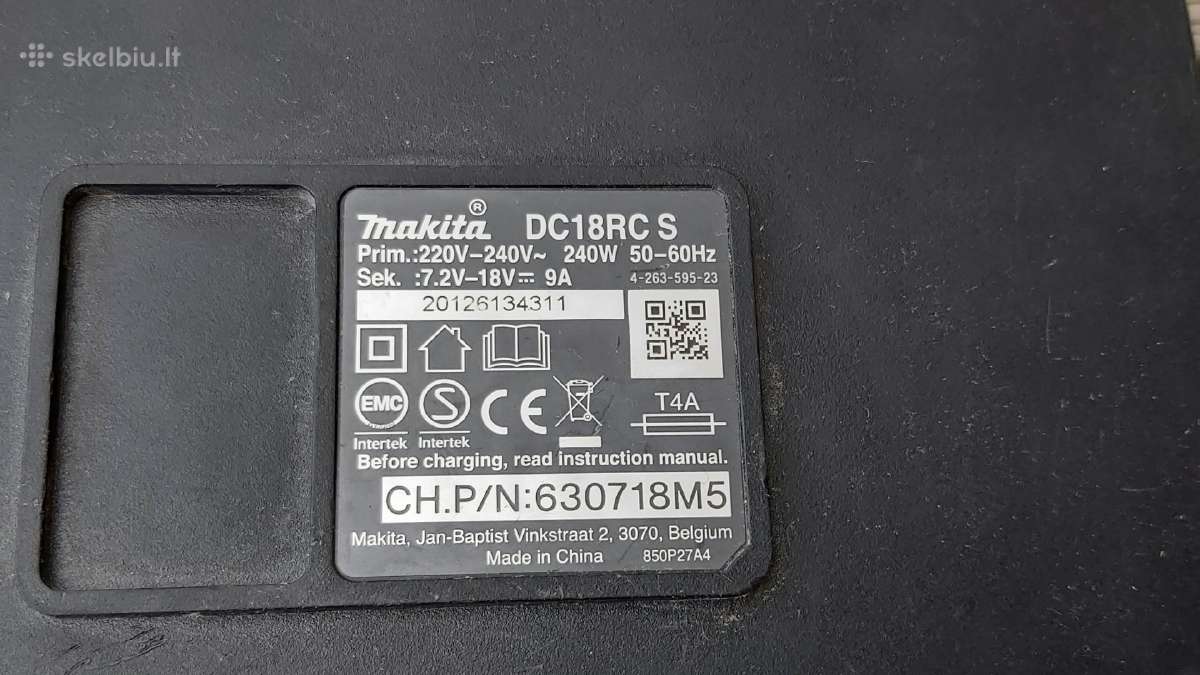 Makita pakrovėjas 18 V - nuotraukos Nr. 2