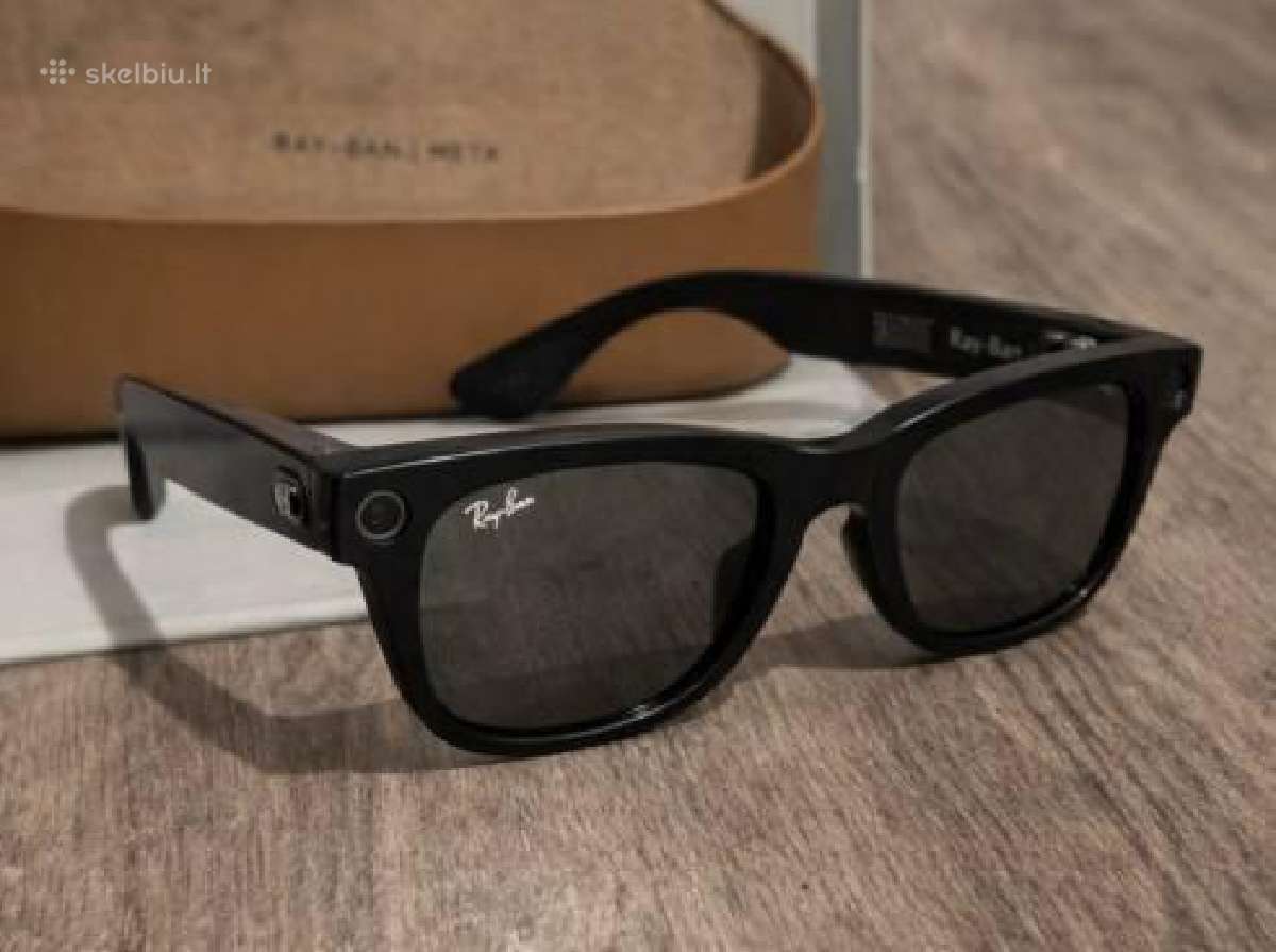 Akiniai ray ban meta gen 2, shine black