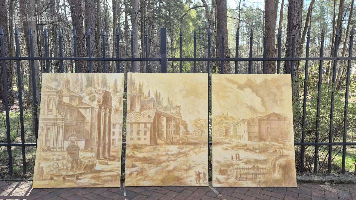 3 dalių paveikslas