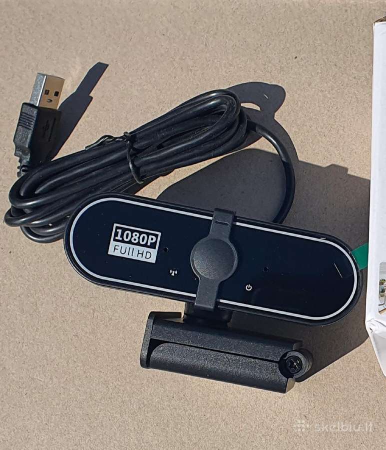 1080p Full HD internetinė kamera (Webcam) su mic