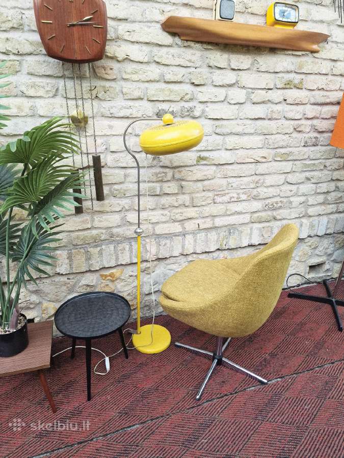Vintažinis mid century Space Age st. fotelis - nuotraukos Nr. 21