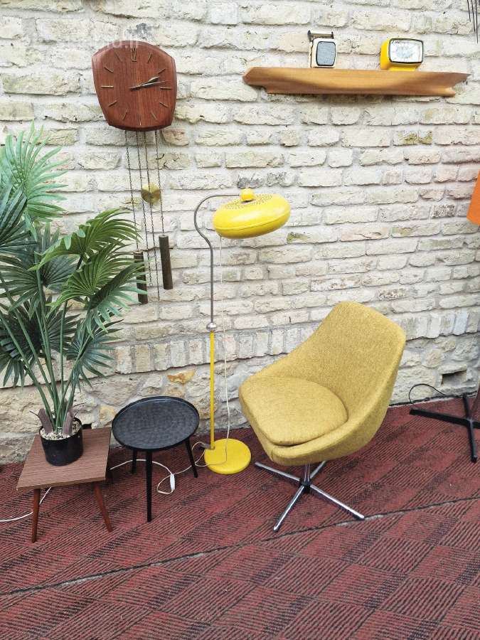 Vintažinis mid century Space Age st. fotelis - nuotraukos Nr. 23