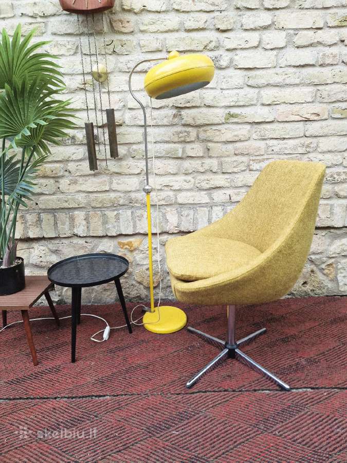 Vintažinis mid century Space Age st. fotelis - nuotraukos Nr. 24