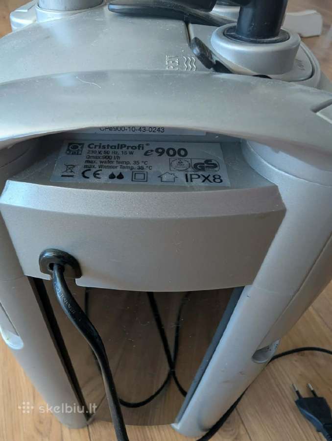 Išorinis filtras akvariumui Jbl Cristalprofi e900 - nuotraukos Nr. 3