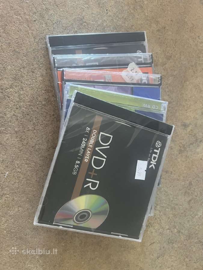 Dvd tušti diskai