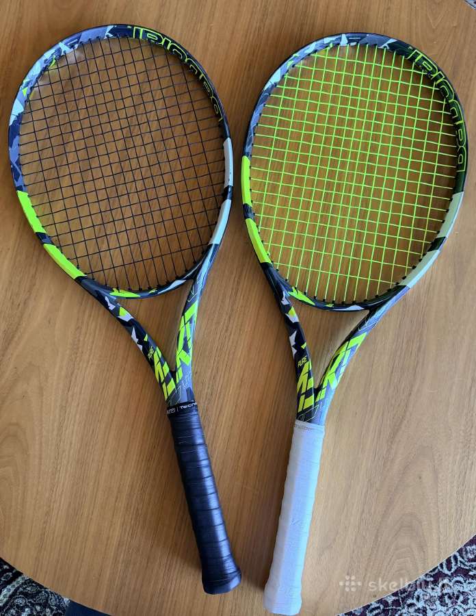Babolat pure aero lite naudotos 2 raketės