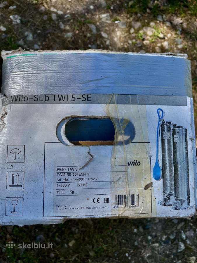 Šulinio siurblys su plūde Wilo Twi-5-se-304-em - nuotraukos Nr. 2