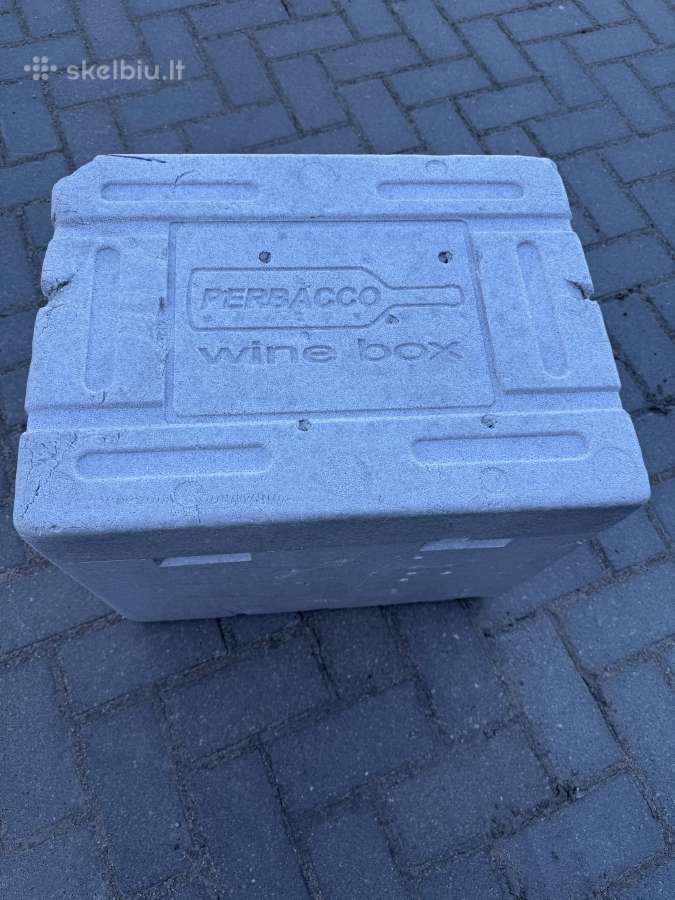 Vyno transportavimo dėžės Perbacco (naudotos)