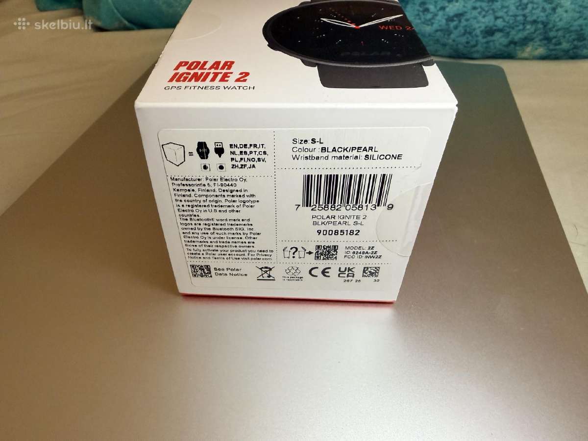Polar Ignite 2 smartwatch(juodas) - nuotraukos Nr. 2