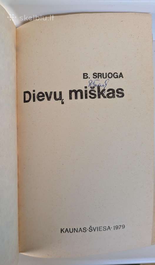 Balys Sruoga. Dievų miškas - nuotraukos Nr. 6