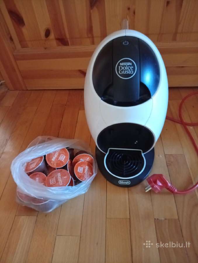 Dolce Gusto kavos aparatas ir kapsulės