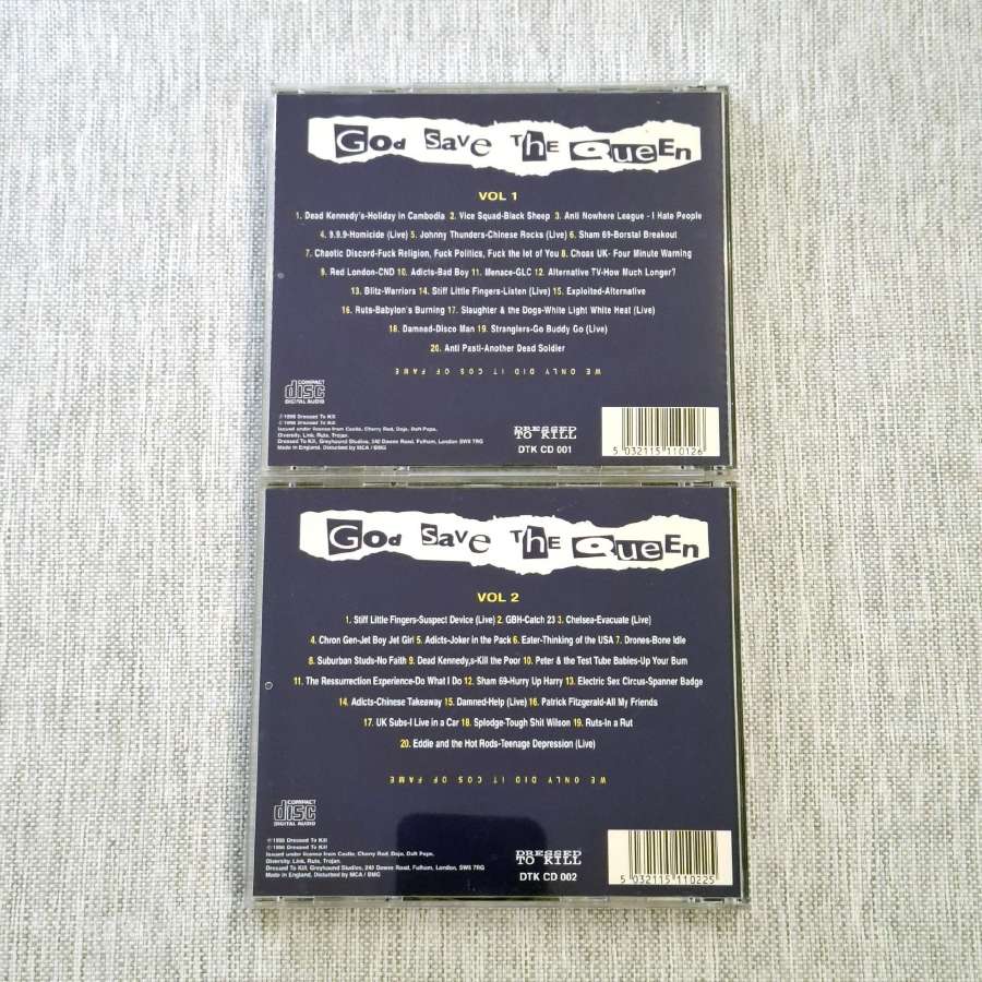 God Save The Queen (2 x CD) Vol. 1 & Vol. 2 - nuotraukos Nr. 2