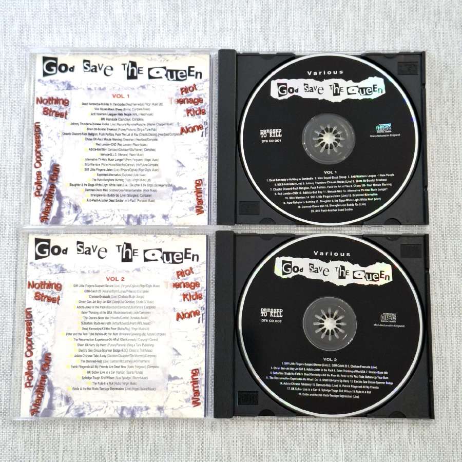God Save The Queen (2 x CD) Vol. 1 & Vol. 2 - nuotraukos Nr. 3