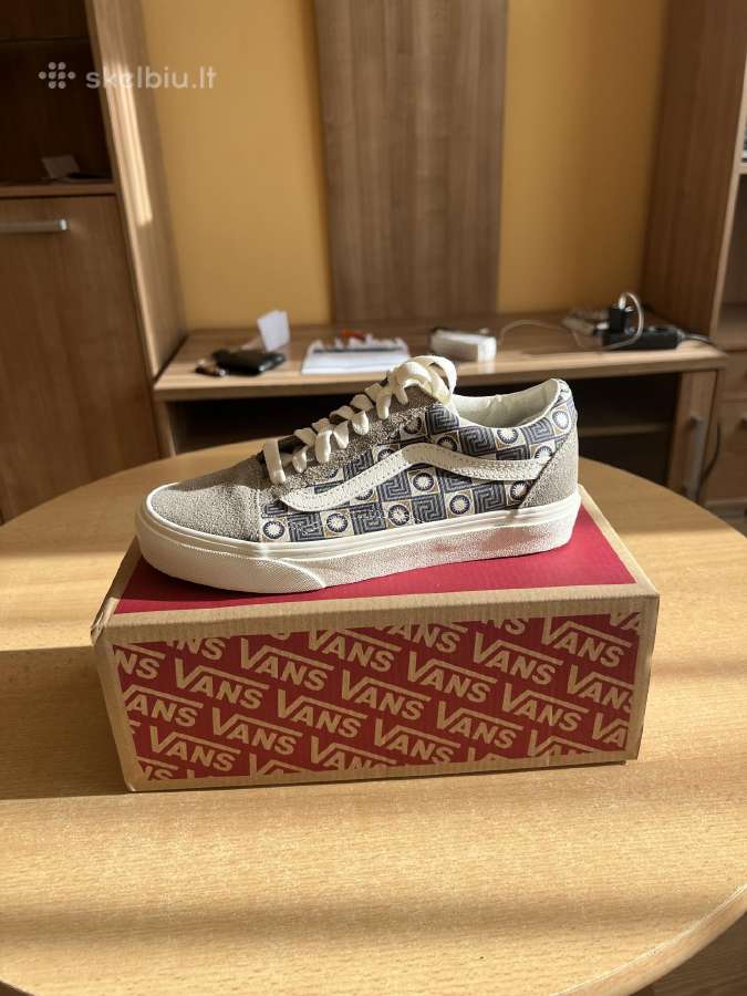 Vans Old Skool Geo Trek Olive – Nauji su dėže