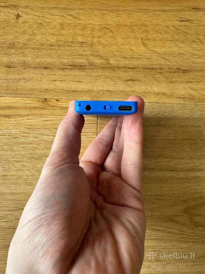Mini Mp3 LCD Color Grotuvas Mėlynas - nuotraukos Nr. 4