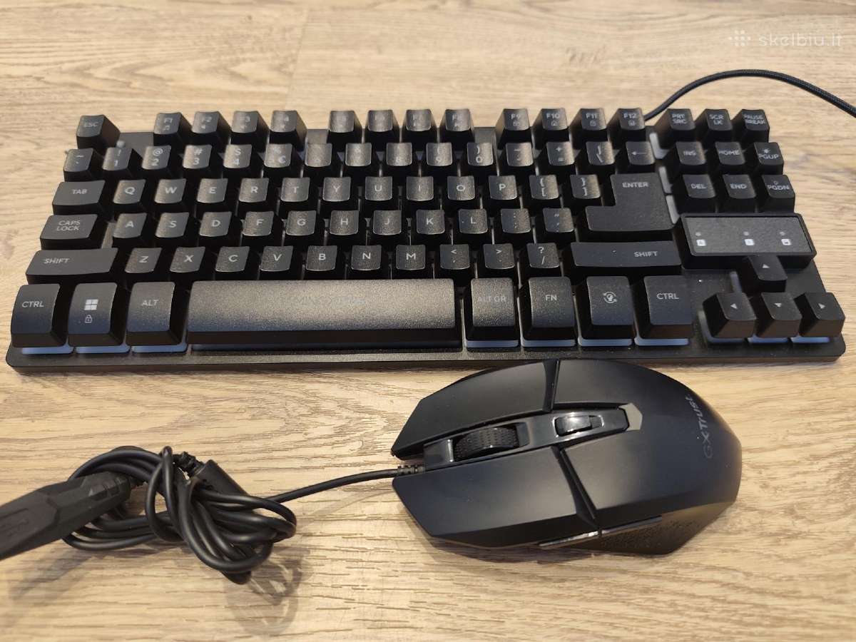 Trust Gxt klaviatūra su pele