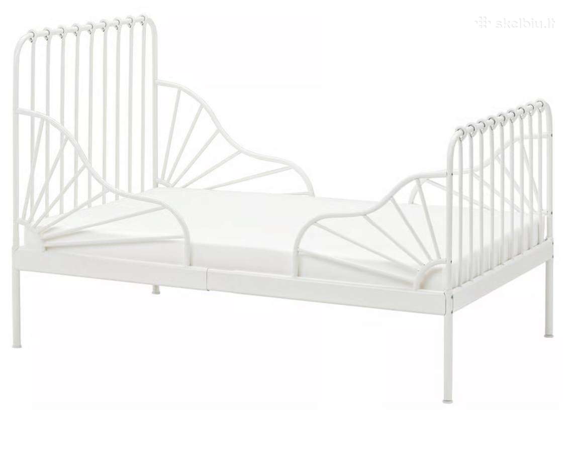 Metalinė Ikea Minnen lova 200x80