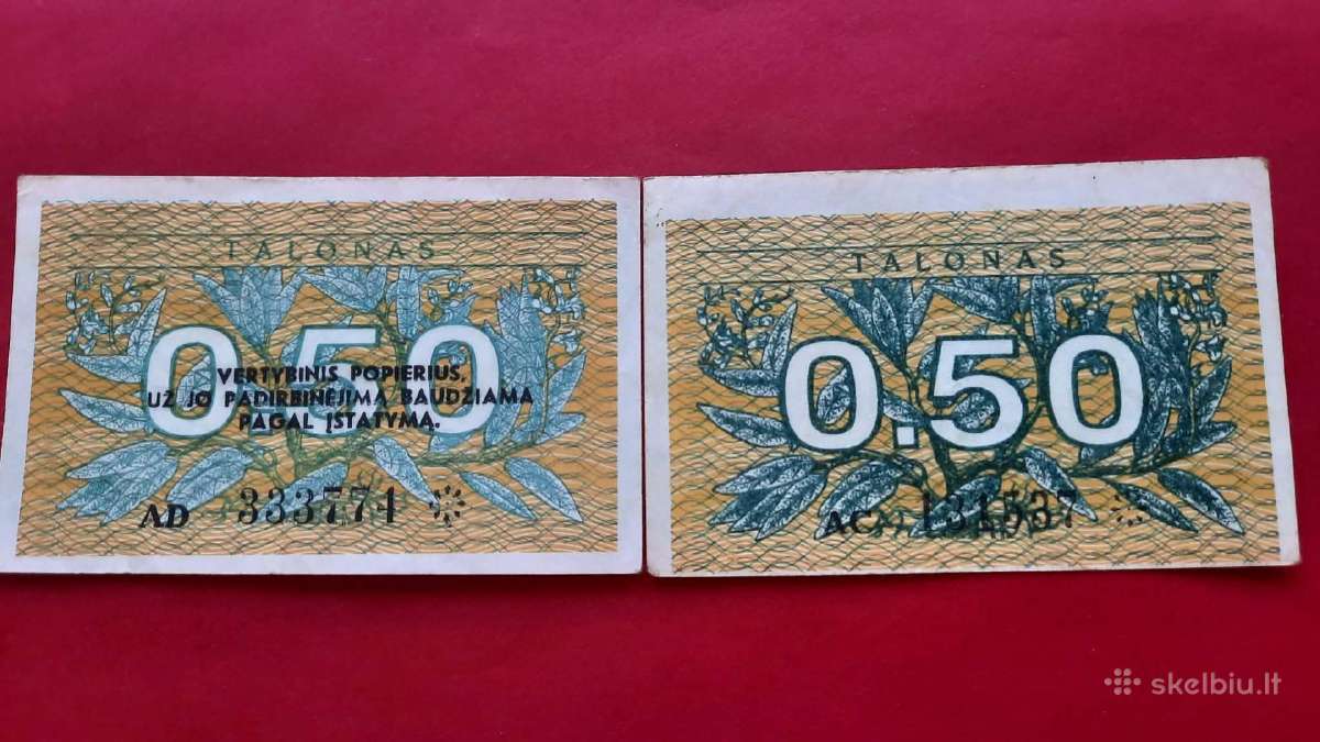 Lietuvos talonai, 1991 - nuotraukos Nr. 2