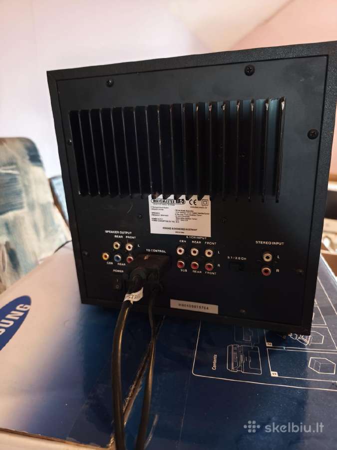 5.1 garso sistema Wavemaster Rx-5 su subwooferiu - nuotraukos Nr. 4