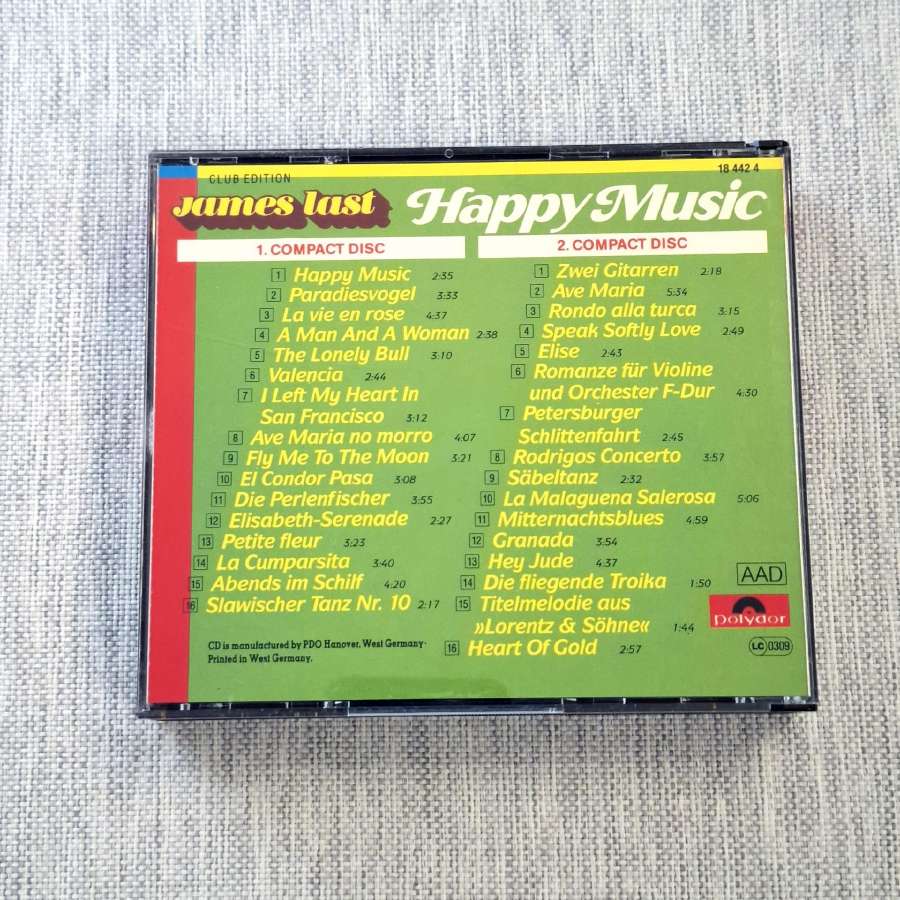 James Last - Happy Music (2 x CD) - nuotraukos Nr. 2