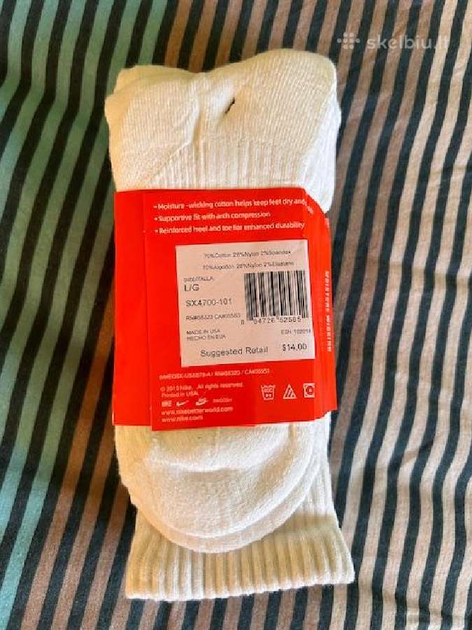 Nike kojinės (3 porų pakuotė) - nuotraukos Nr. 2